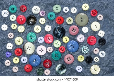 Fashionable and bright button background. Creative abstract