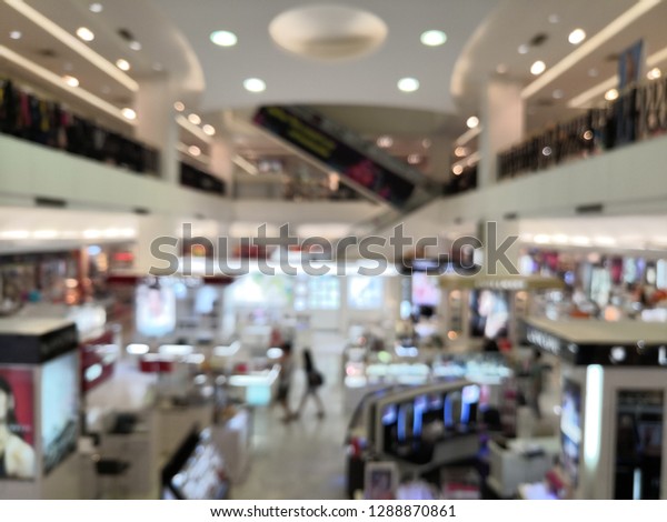 mall shoe department