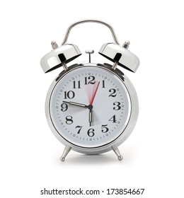Realistic Shiny Gold Alarm Clock Vector Stock Vector (Royalty Free ...