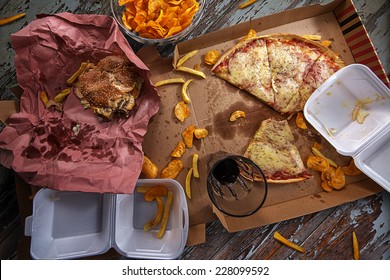Fast Food - Shutterstock ID 228099592