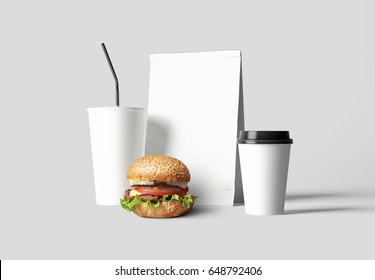 Fast Food Identity Background