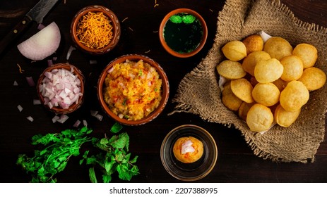 Fast Food Pani Puri Gol Gappa