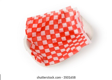 Fast Food Paper Tray, You Can Put Something In It