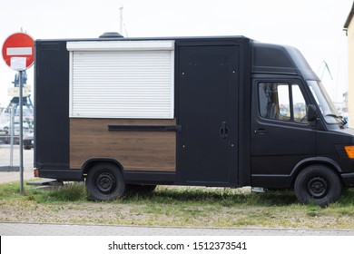 fast food wagon on a street
 - Powered by Shutterstock