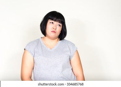 Fat Asian woman