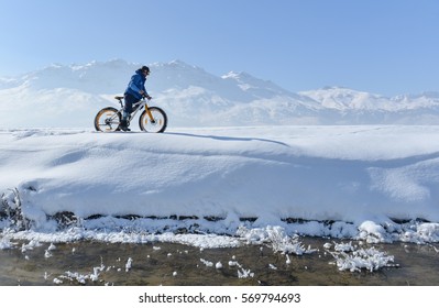 Fat Bike Riding Cycling