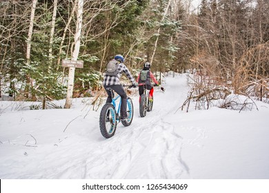 Fat Biking In Snow