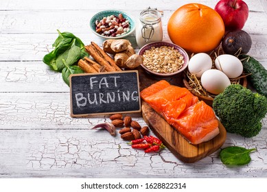 Fat Burning Products. Healthy Food For Weight Loss