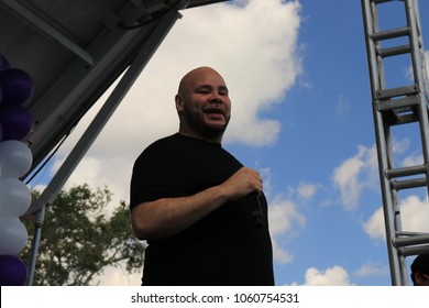 Fat Joe Performing In The Best Buddies Annual Walk In Miami, Florida, USA On March 17, 2018