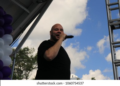 Fat Joe Performing In The Best Buddies Annual Walk In Miami, Florida, USA On March 17, 2018