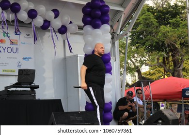 Fat Joe Performing In The Best Buddies Annual Walk In Miami, Florida, USA On March 17, 2018