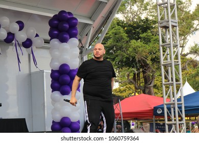 Fat Joe Performing In The Best Buddies Annual Walk In Miami, Florida, USA On March 17, 2018