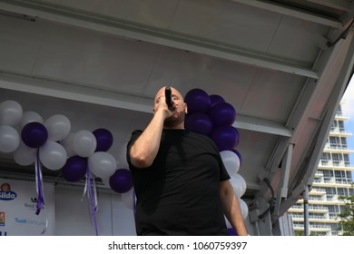 Fat Joe Performing In The Best Buddies Annual Walk In Miami, Florida, USA On March 17, 2018