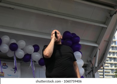 Fat Joe Performing In The Best Buddies Annual Walk In Miami, Florida, USA On March 17, 2018