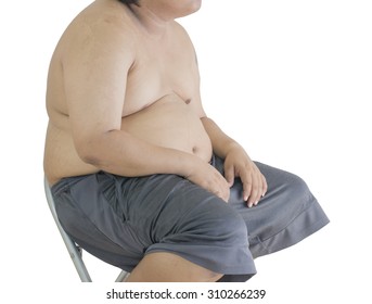 Royalty Free Fat Man Sitting Stock Images Photos Vectors