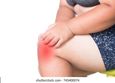 Fat Overweight Women With Knee Pain