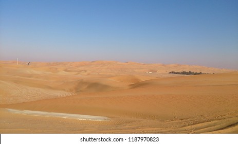 A Fata Morgana In The Desert