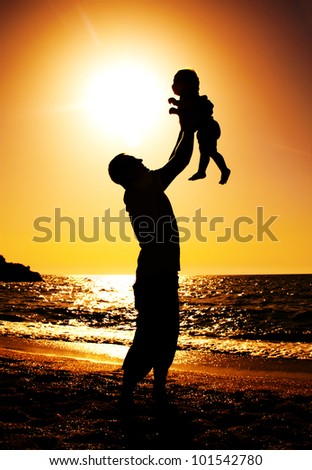 Similar – Image, Stock Photo Wanderlust. Child Girl