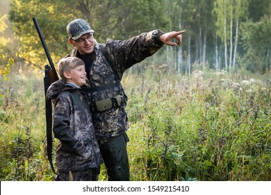 Download Father Son Hunting High Res Stock Images Shutterstock