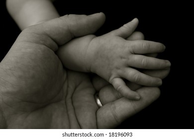 Father Holding His Daughters Hand Stock Photo 18196093 | Shutterstock