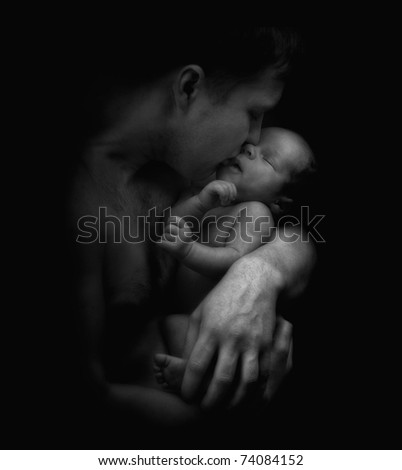 Similar – Father & Son Baby Kind