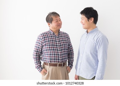 Father and son