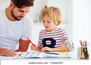 Funny Mother Child Daughter Doing Homework Stock Photo 1162190788 ...