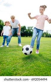 6,861 Little girls playing soccer Images, Stock Photos & Vectors ...