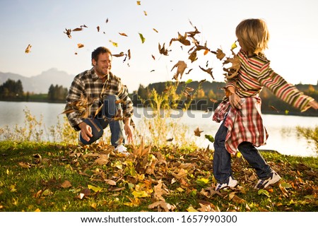 Similar – Image, Stock Photo Lake in autumn