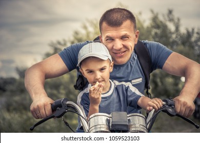 677 Motorcycle father son Images, Stock Photos & Vectors | Shutterstock