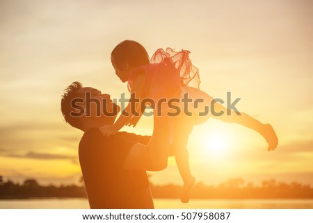 Image, Stock Photo sunset coming Lifestyle