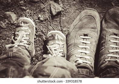 2,016 Father son footwear Images, Stock Photos & Vectors | Shutterstock