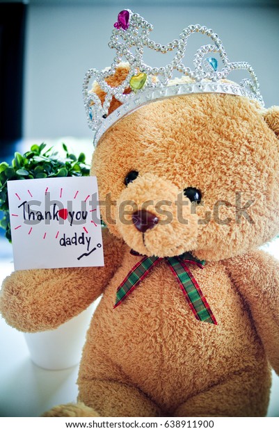 happy fathers day teddy bear