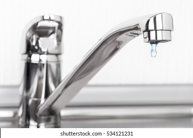 Faucet And Water Drop