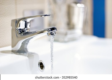 faucet and water flow                  