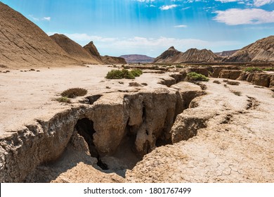 Faults of the earth crust, consequence of the earthquake