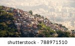 Favelas Of Rio de Janeiro Brazil