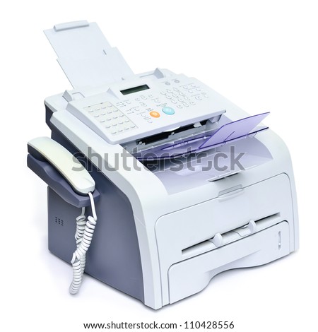 Fax, Scanner, Printer machine into all in one office equipment