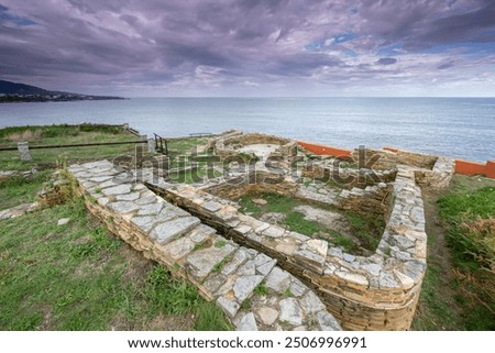 Fazouro fort, dated between the 1st and 3rd centuries AD. C., Fazouro, municipality of Foz, Province of Lugo, Galicia, Spain
