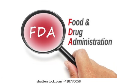 FDA, acronyms health concept