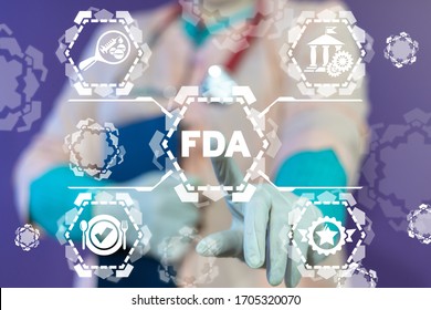 FDA Food and Drug Administration Medical Pharmacy Concept.