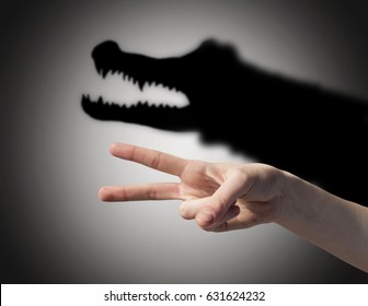 Fear - Crocodile Shadow On The Wall