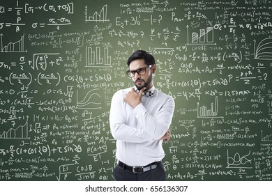 Fearful businessman thinking - Powered by Shutterstock