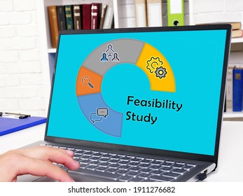  Feasibility Study sign on the page. - Shutterstock ID 1911276682