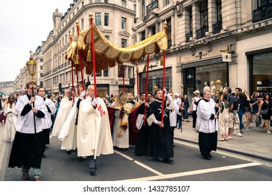 Feast Of Corpus Christi Procession London