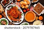feast of meal on the table