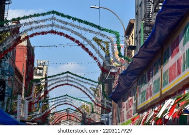 The Feast Of San Gennaro Returned To New York City On September 17, 2022; An Italian-American Festival Takes Place In Little Italy Of New York City To Celebrate Italian Heritage In The City.