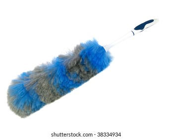 Feather Duster Isolated On White Background