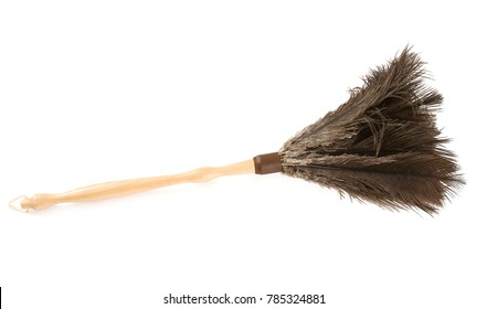 Feather Duster Isolated On White