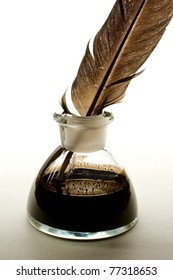 Feather and ink bottle Stock Photos, Images & Photography | Shutterstock